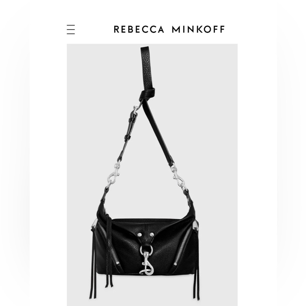 Rebecca Minkoff: Small Julian Crossbody Bag. Edgy, trendy, and moto-inspired.
